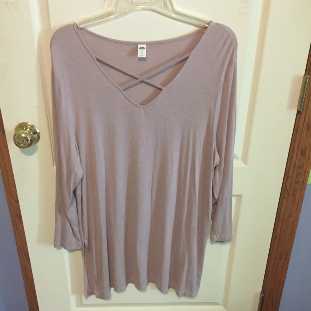 Old navy purple tunic